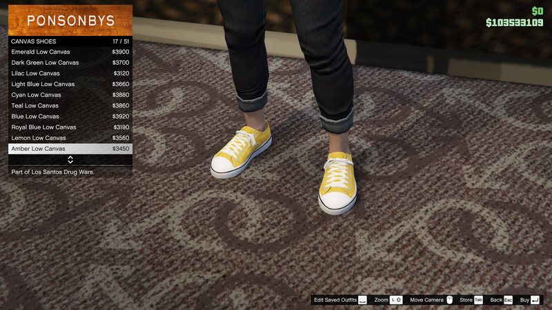 파일:LosSantosDrugWars-GTAOe-FemaleShoes-CanvasShoes44-AmberLowCanvas.png