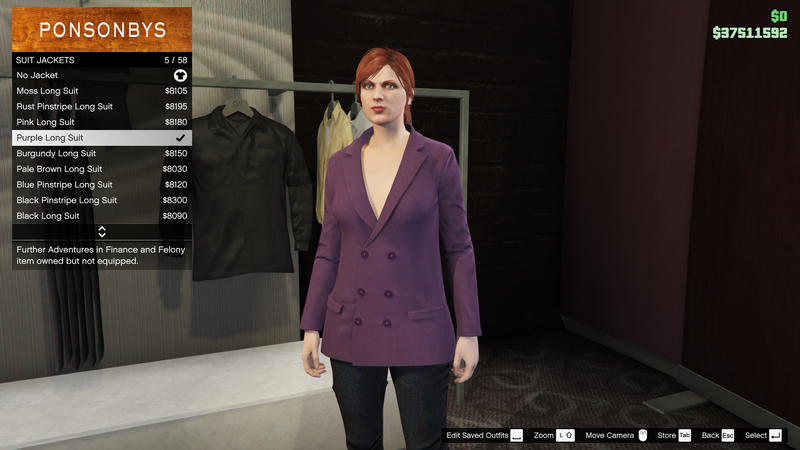파일:FurtherAdventuresinFinanceandFelony-GTAO-FemaleTops-SuitJackets4-PurpleLongSuit.png