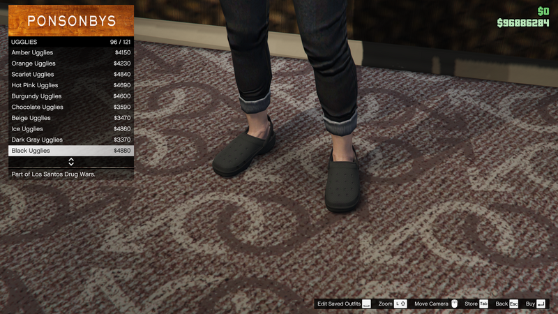 파일:LosSantosDrugWars-GTAOe-FemaleShoes-Ugglies95-BlackUgglies.png