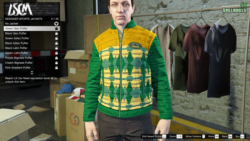 파일:LosSantosTuners-GTAO-MaleTops-DesignerSportsJackets1-GreenGeoPuffer.png