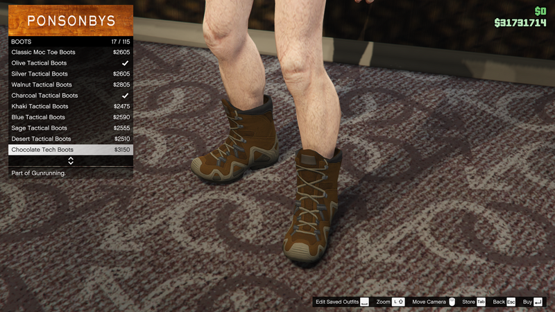 파일:Gunrunning-GTAO-MaleShoes-Boots9-ChocolateTechBoots.png