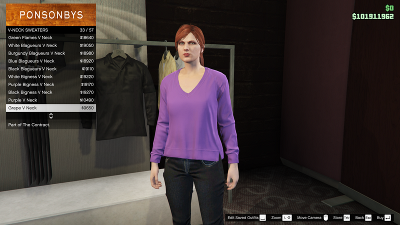 파일:TheContract-GTAOe-FemaleTops-VNeckSweaters2-GrapeVNeck.png