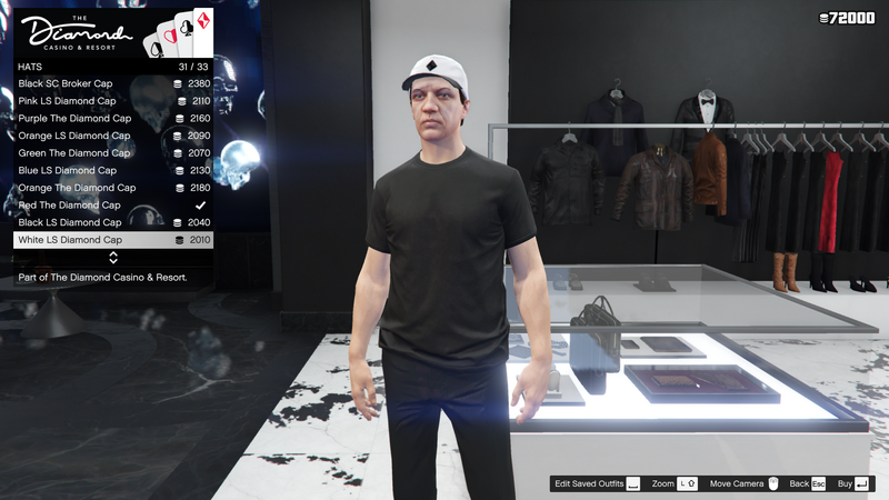 파일:CasinoStore-GTAO-MaleHats30-WhiteLSDiamondCap.png