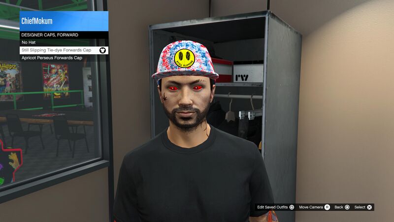 파일:SpecialClothing-GTAOee-StillSlippingTie-dyeCap.jpg