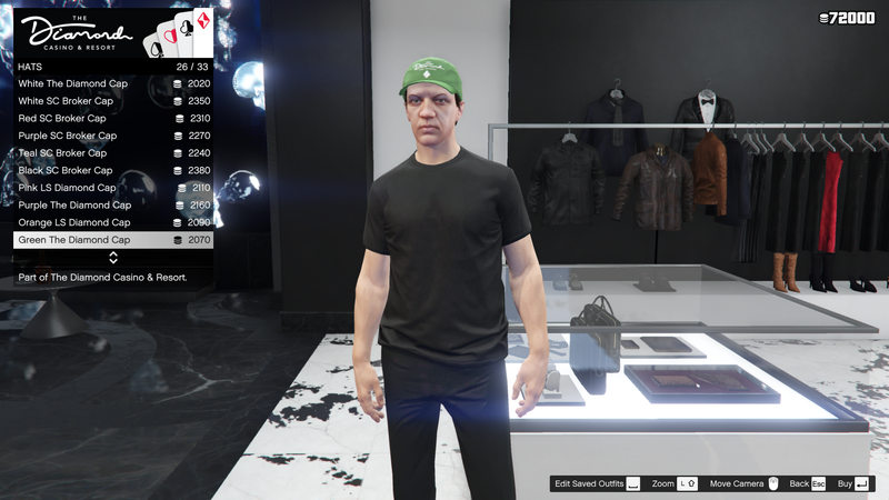 파일:CasinoStore-GTAO-MaleHats25-GreenTheDiamondCap.png